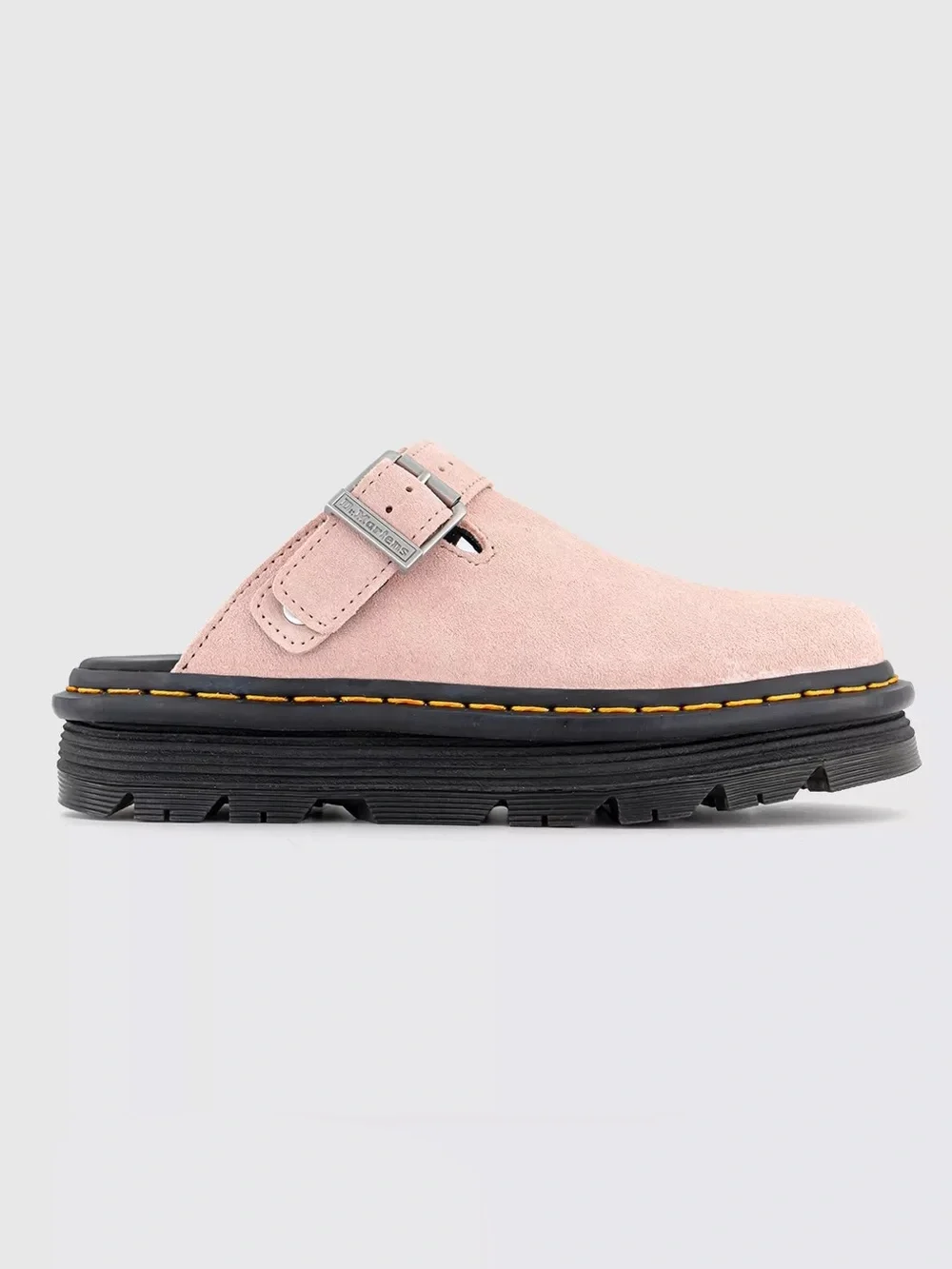 NWT Dr Martens Zebzag Mule Unisex , Powder Pink Platforms